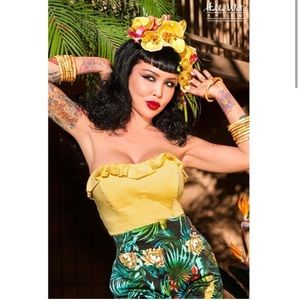 Dixiefried Pinup Girl clothing Bustier